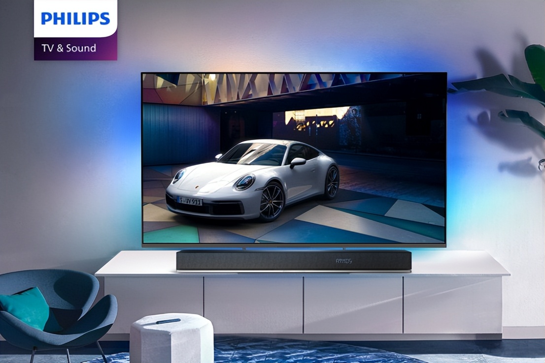 足球狂欢，保时捷设计飞利浦电视9180系列打造高级观赛氛围