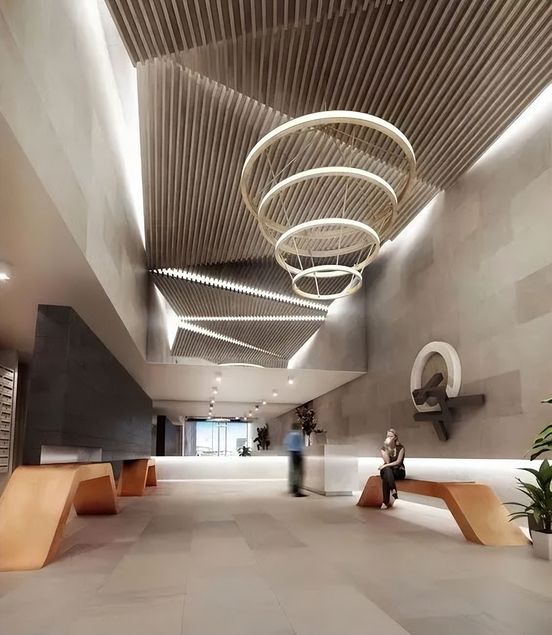 东莞办公室前台设计效果图,西城办公室前台设计选哪家