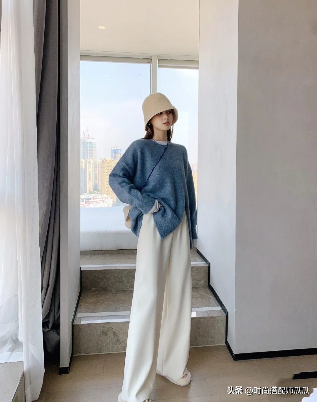 今年“运动裤”变的好时髦！混搭卫衣、西装，意外的洋气好看