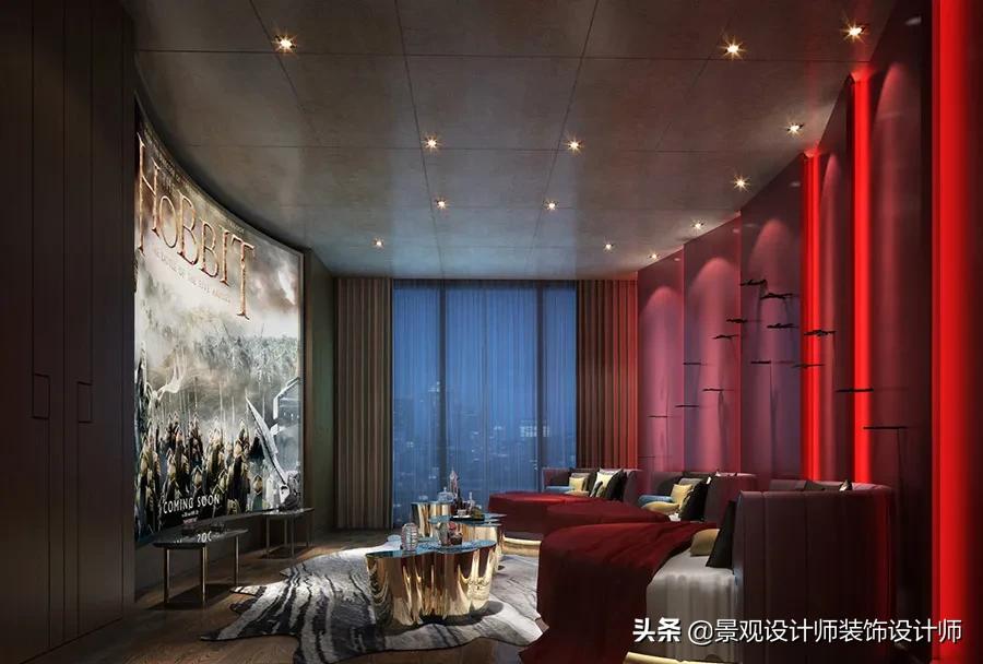 家庭影院ktv设计布局图,家庭ktv与家庭影院一体设计