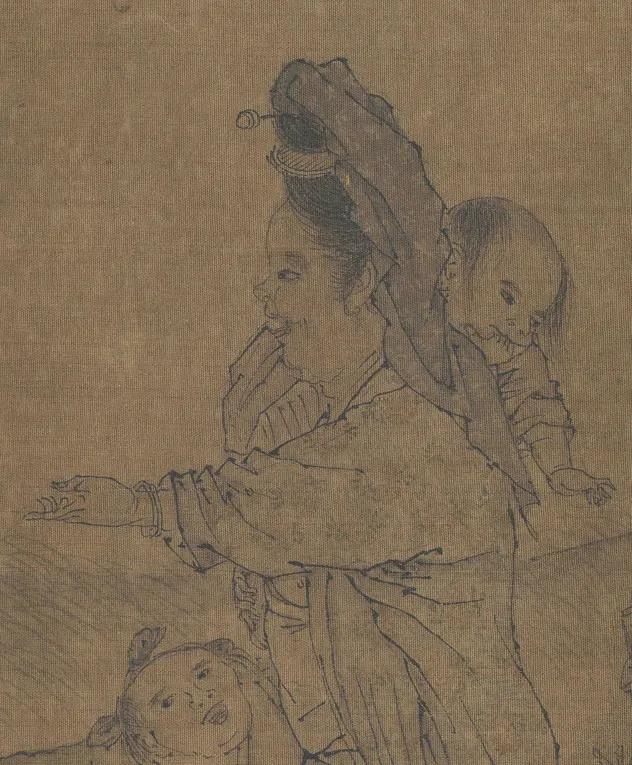 南宋李嵩货郎图怎么画,南宋李嵩画过很多货郎图