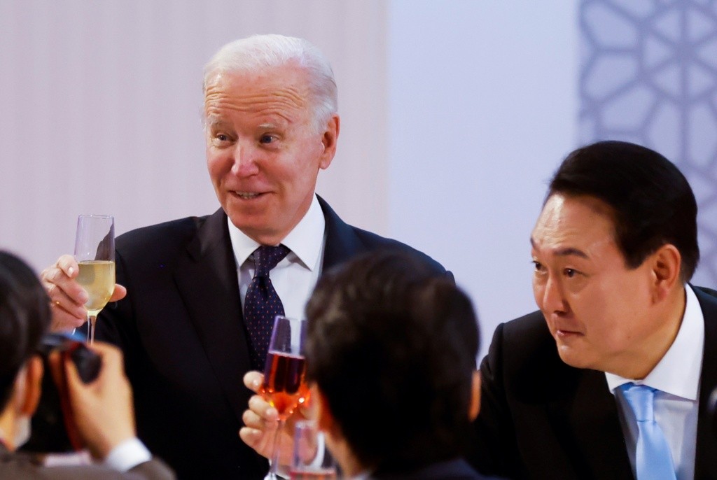 韩国给拜登的国宴菜单,拜登访韩国宴菜品曝光