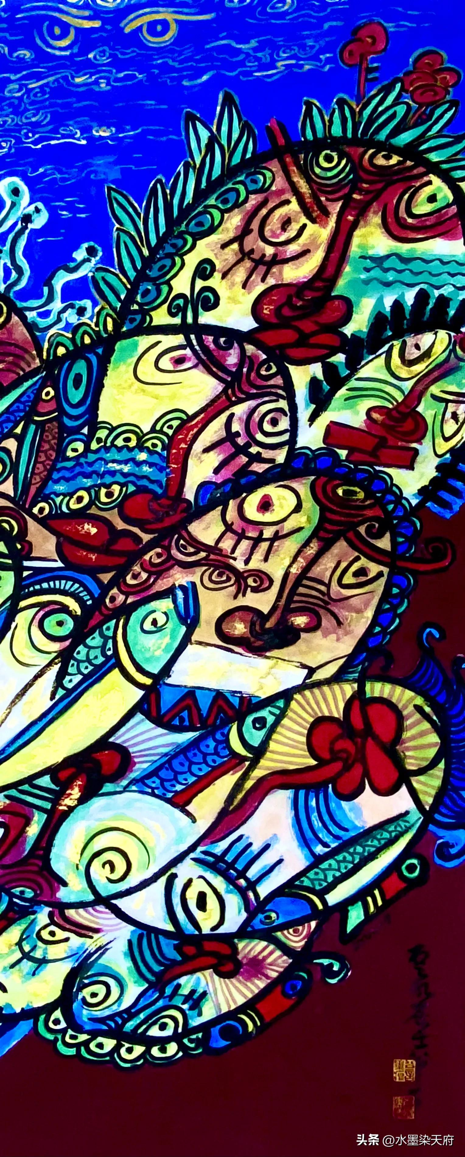 公言（龚光万）脸谱画作品选