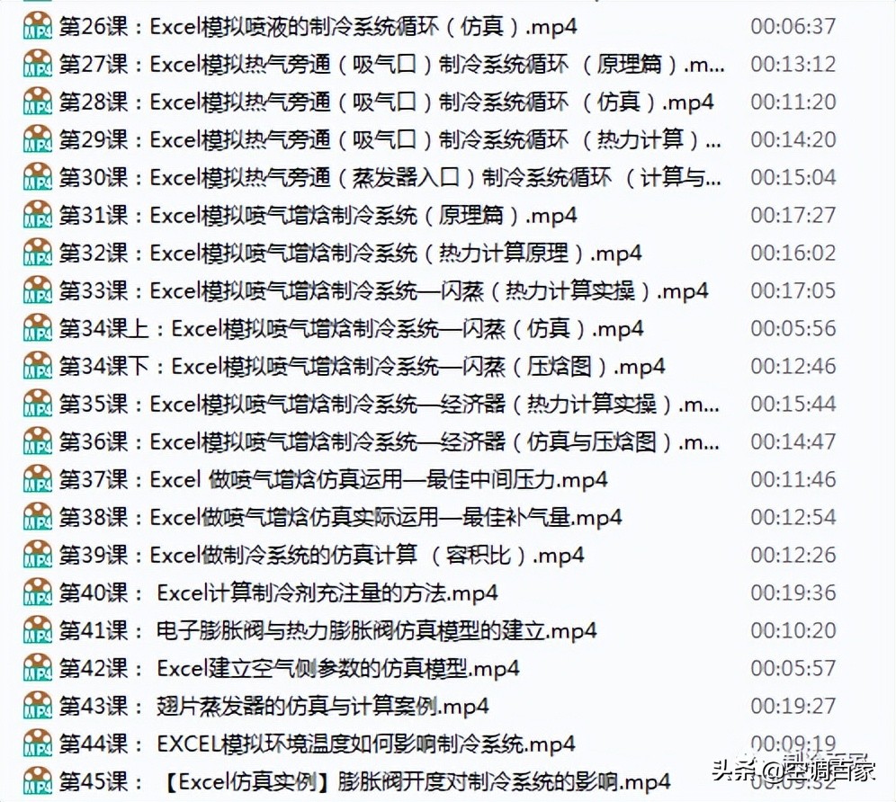 清华大学推荐！为什么制冷人必学Excel制冷热力计算的相关知识？