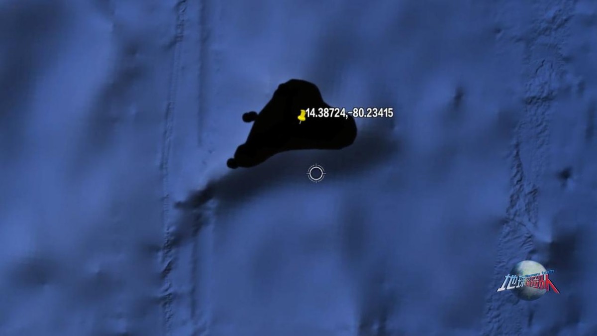 谷歌诡异地图细思极恐,谷歌地图在海边发现的诡异场景