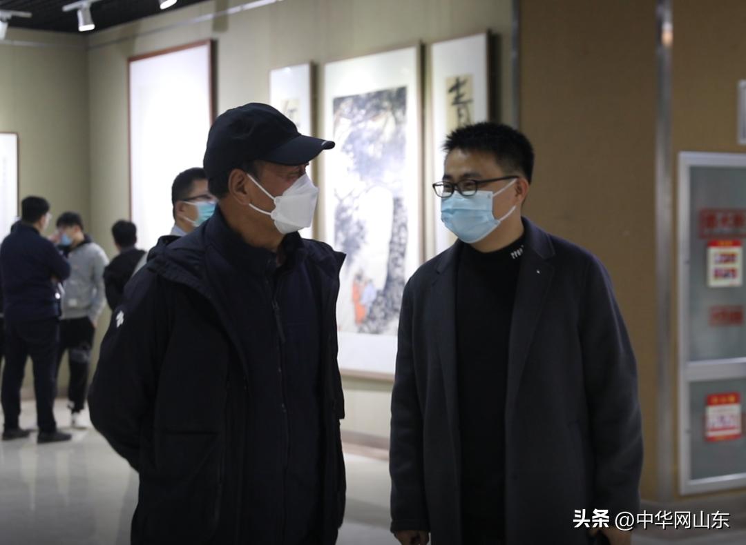 中国画山东作品展,画说中国参赛绘画