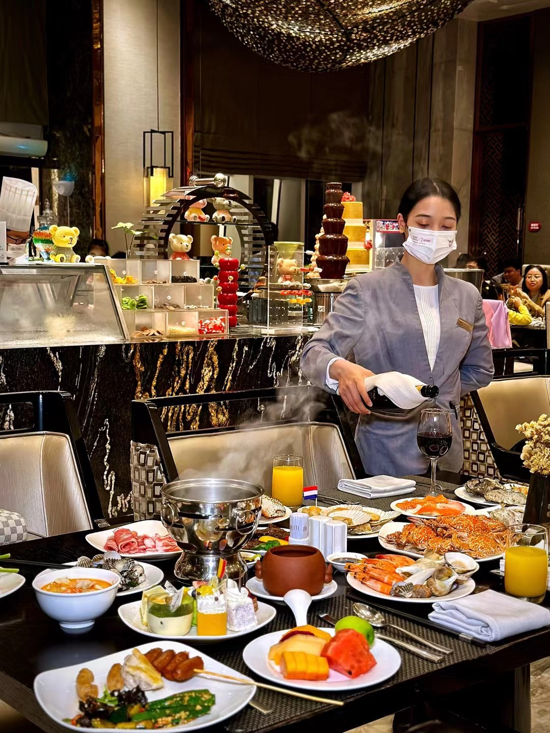 南宁富力万达嘉华酒店自助餐直播,南宁富力万达文华泰国美食节