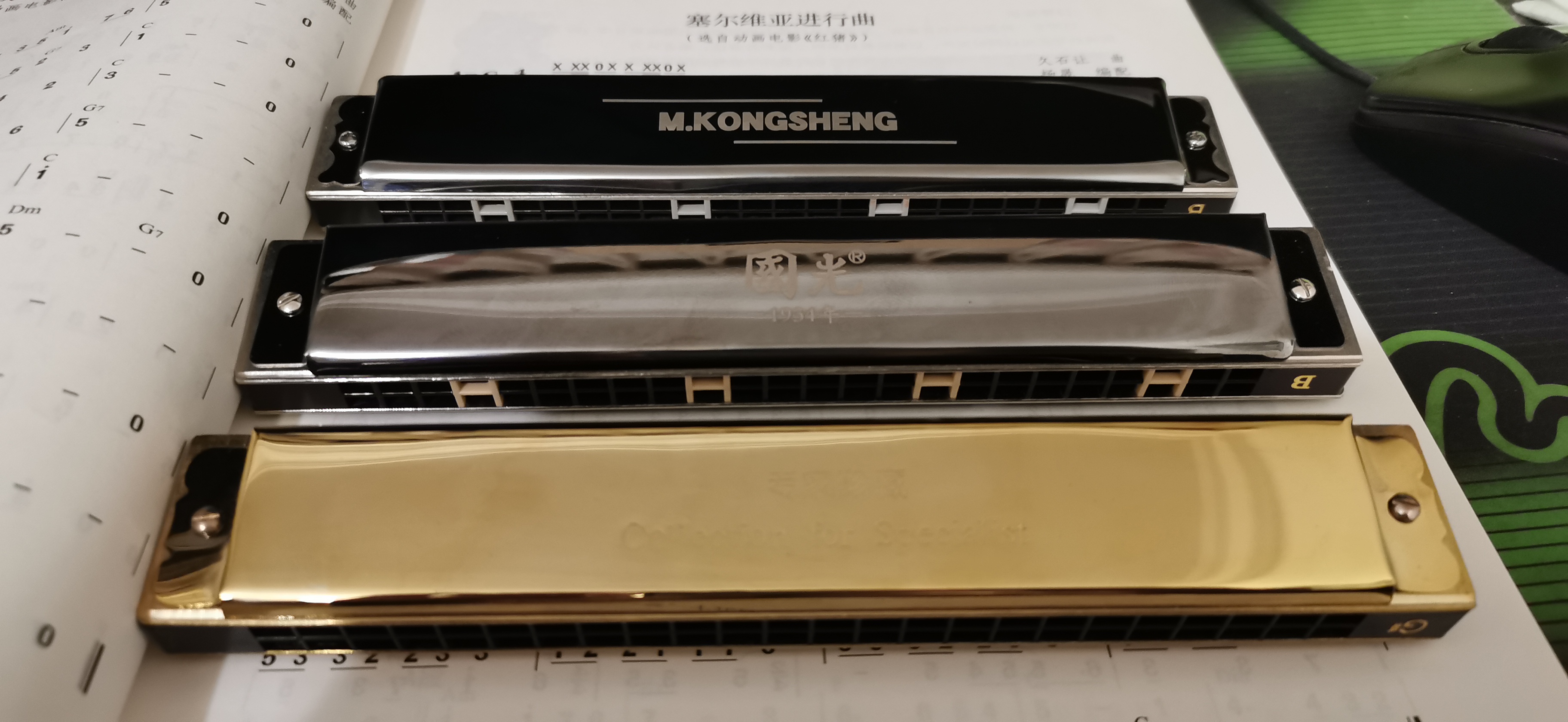 铃木金蝶口琴,铃木口琴