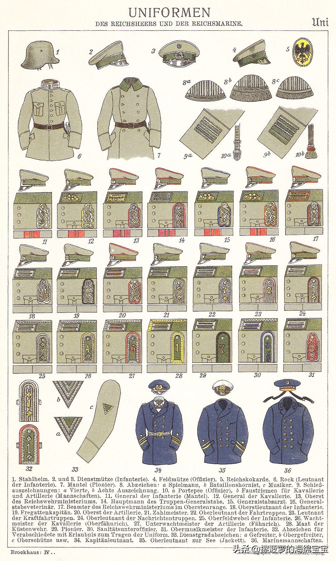 魏玛共和国旗是什么意思,德国军装军衔对照表
