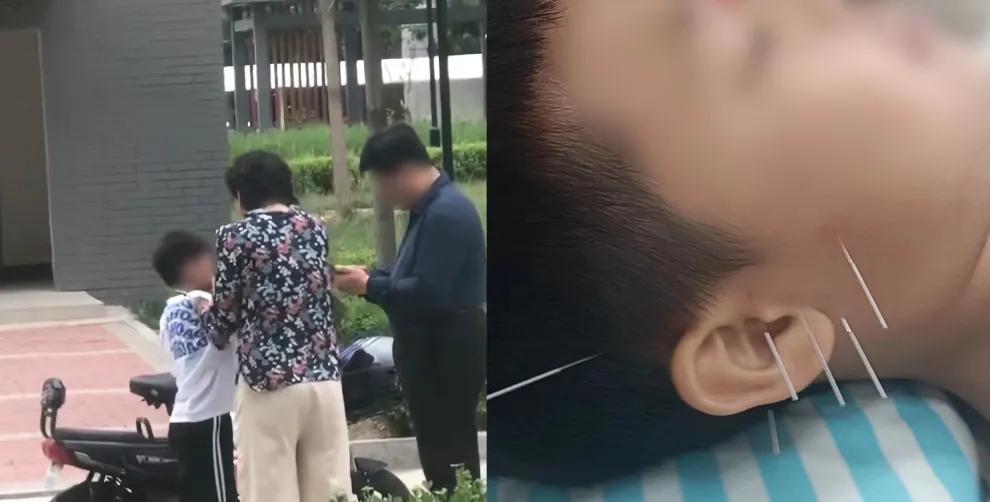 霸道惯了?老太太小区殴打10岁男童,疑是退休老师,老伴是公务员