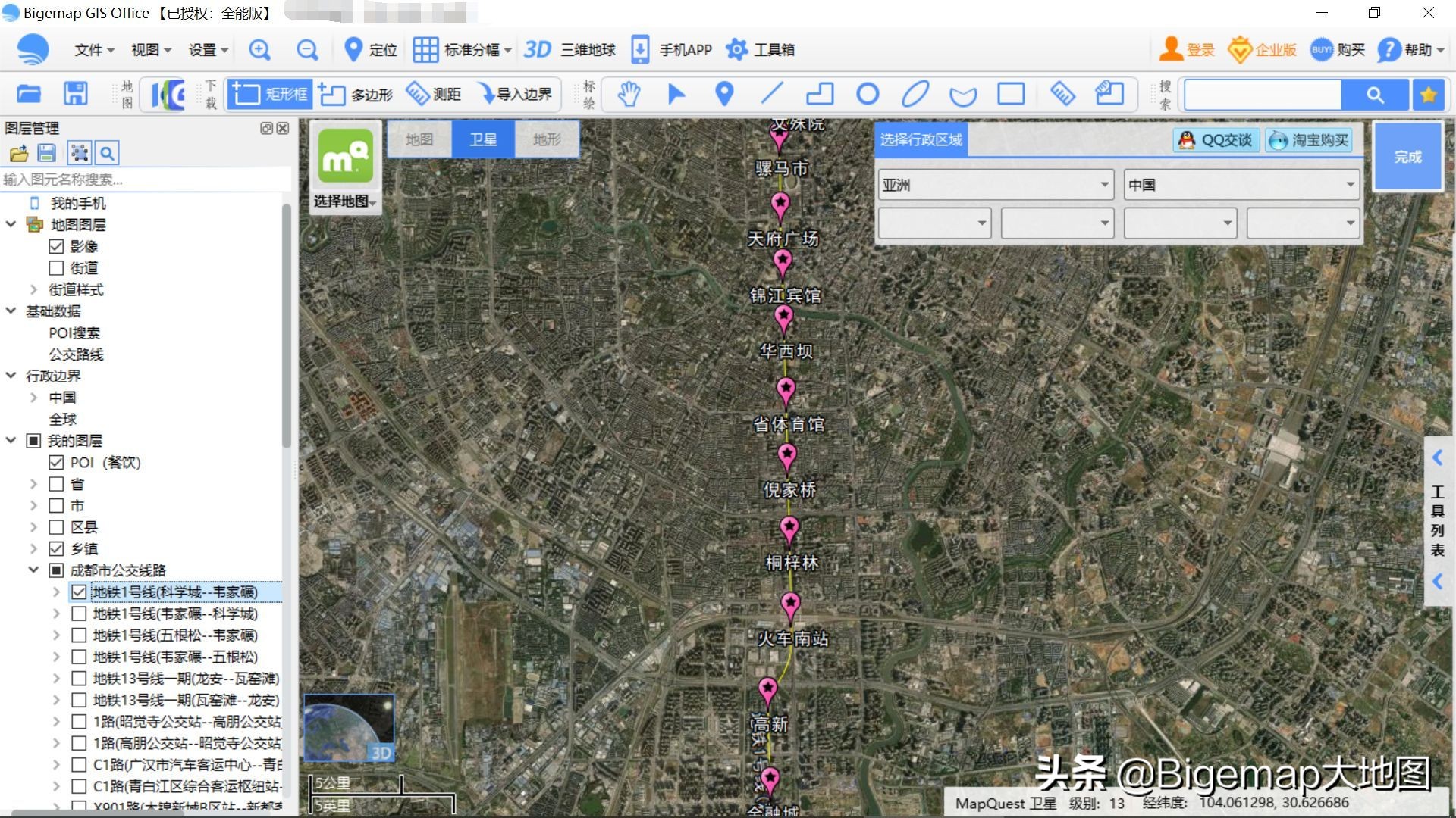 地图标绘技术,想找一个可绘制线路的地图