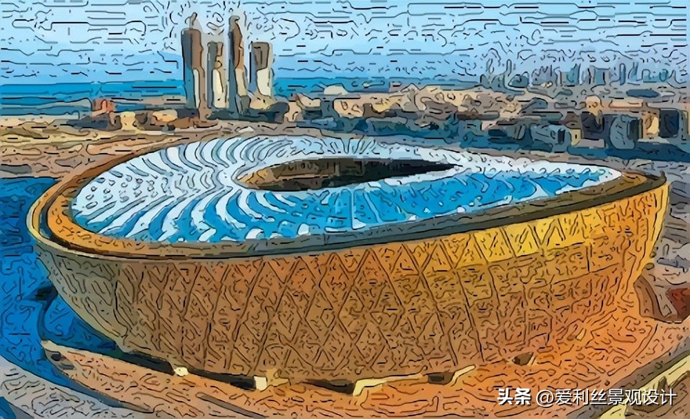 卡塔尔世界杯场地设计方案最新,卡塔尔世界杯科普知识动画