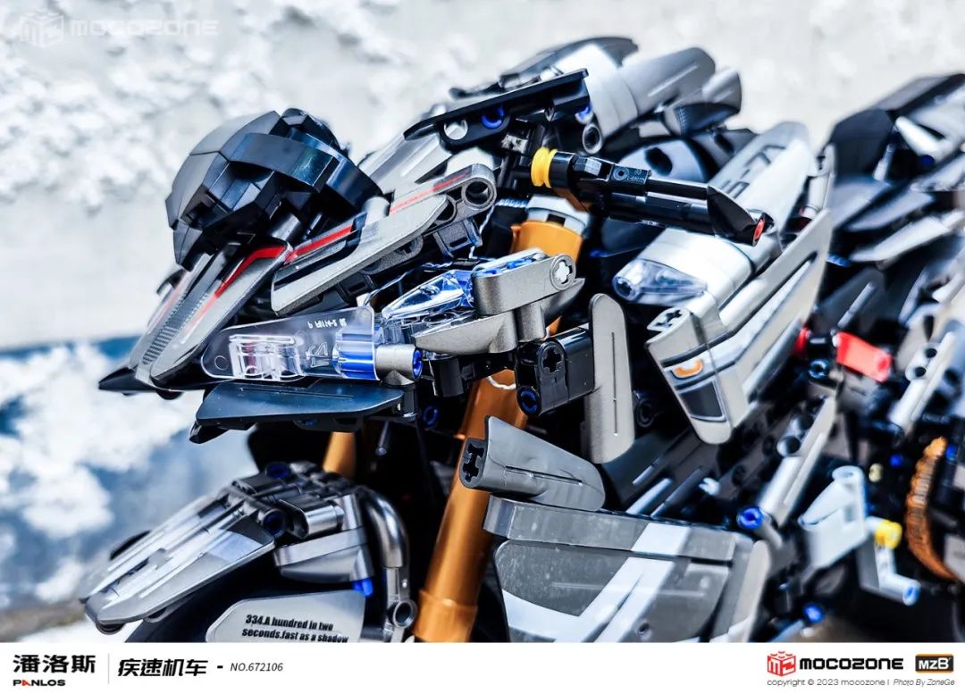 积木摩托车测评,纳扎雷摩托车积木测评