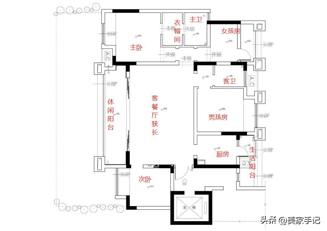 难怪越来越多人买大横厅户型,怪不得越来越多的人愿意住毛坯房