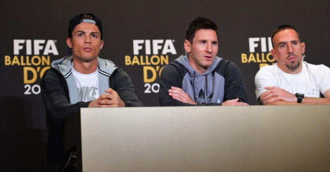 里贝里去意甲讨c罗,里贝里说梅西偷了c罗的金球