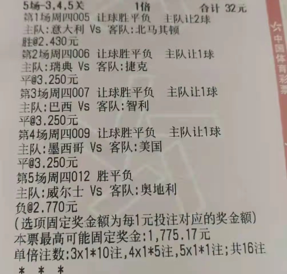 竞彩14场胜负预测最新实单推荐,3.20日竞彩推荐