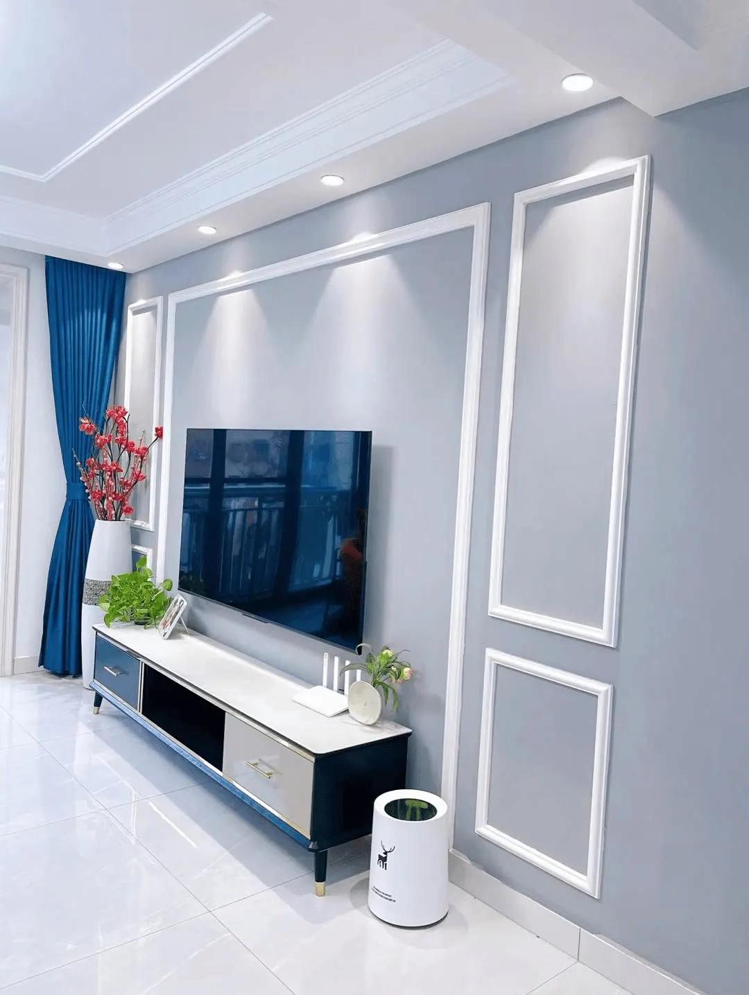 沙发背景墙简单大方好看,30款最新背景墙设计