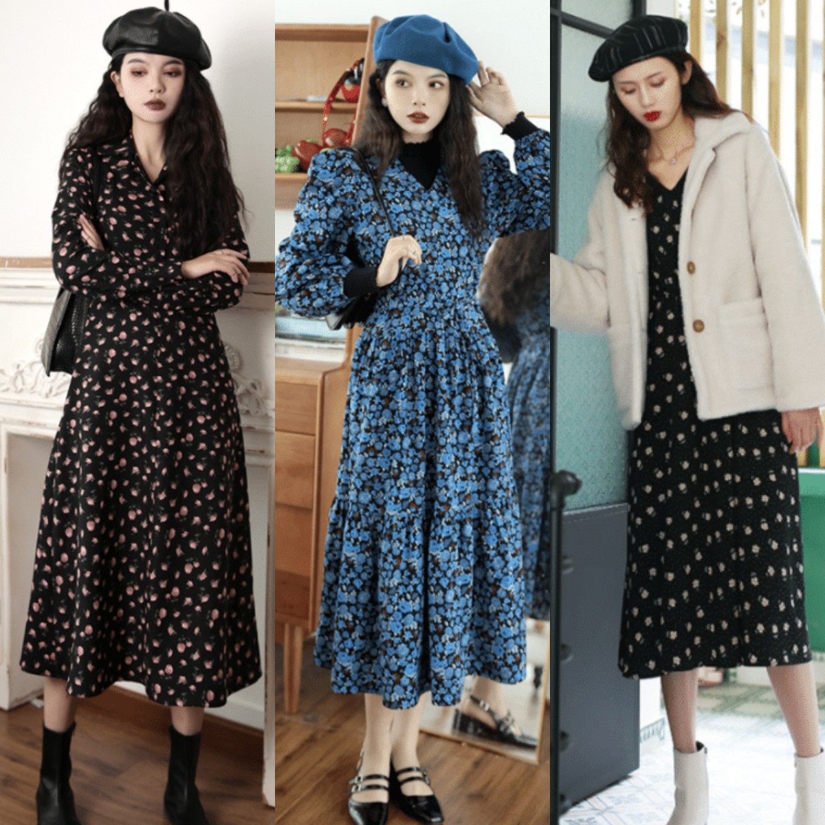 女士穿搭30岁轻熟风裙子,适合30岁穿的裙子气质大方显瘦