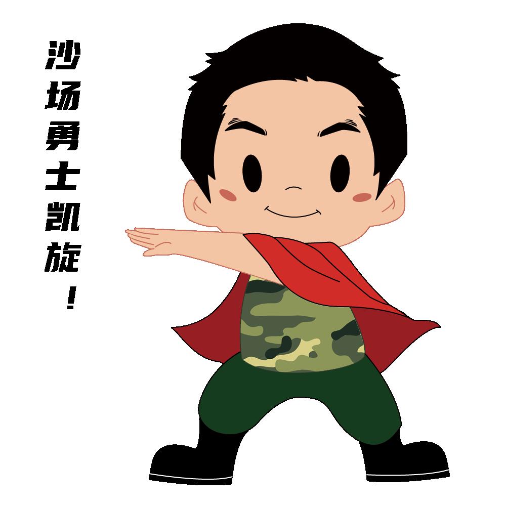 向退役军人致敬表情包动图,退役军人表情包