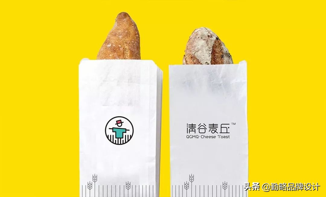 豫粮集团|清谷麦丘岩烧乳酪品牌包装设计
