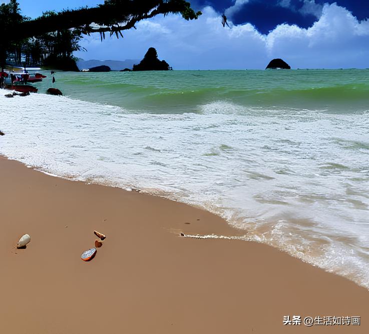 北海十里银滩，让人醉生梦死的地方