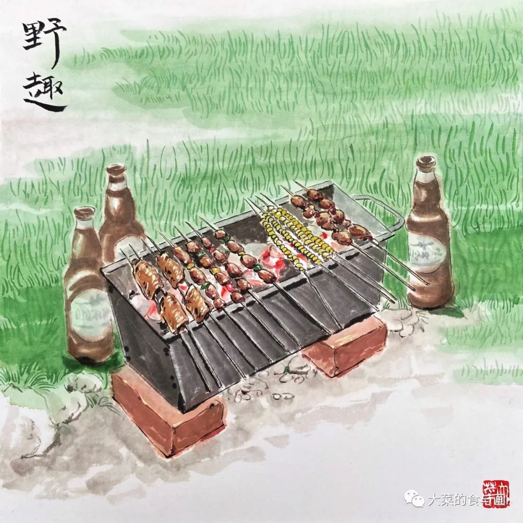 秋天都有哪些美丽简单的画,画秋天的画很简单还好看