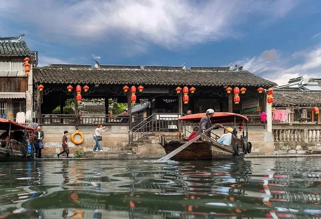 上海青溪古镇和朱家角古镇,冬日的古镇随拍上海市朱家角古镇