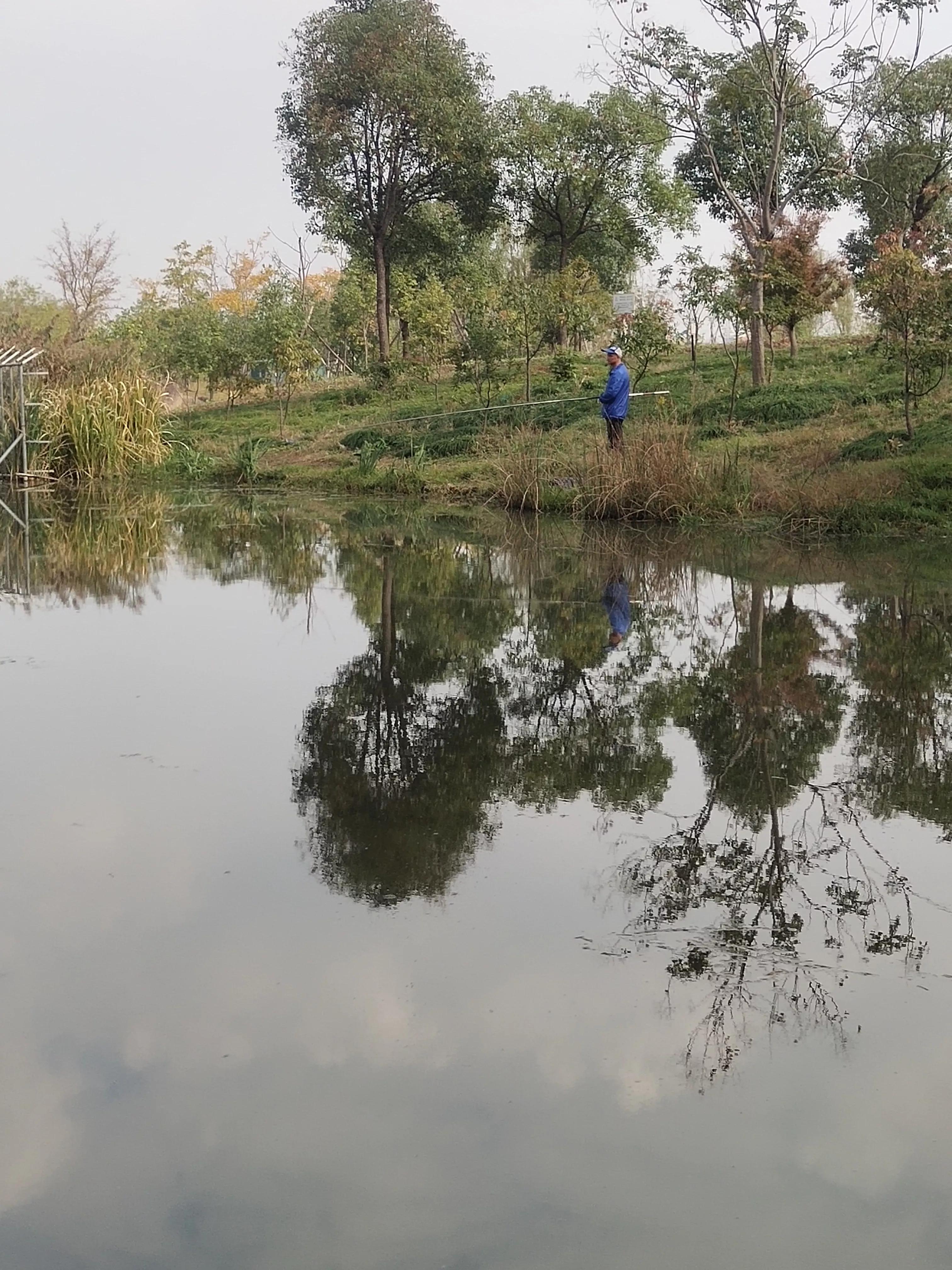 人工建造鱼窝野钓方法,大爷发明新式钓鱼钩