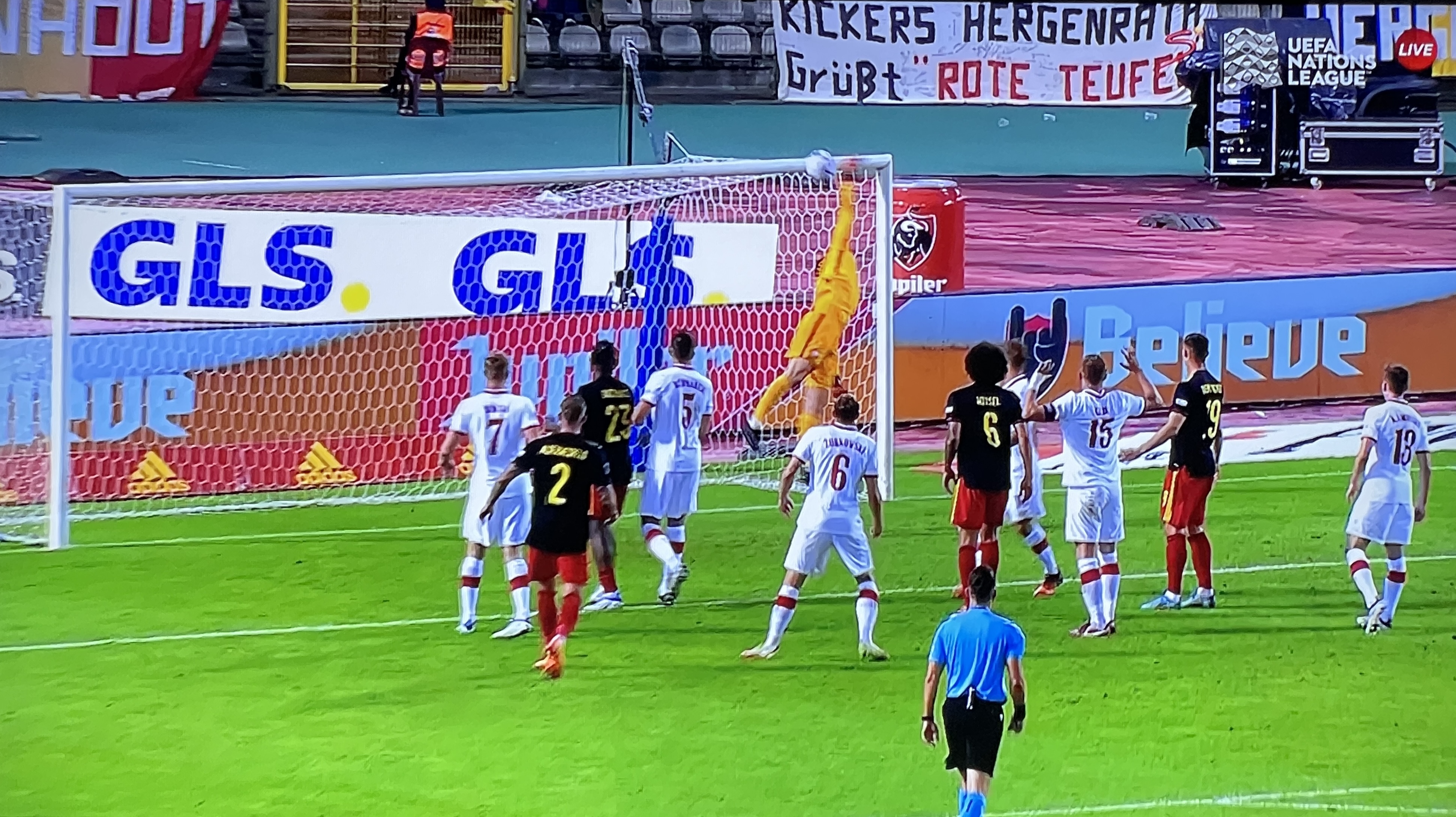 比利时6-1大胜波兰,比利时卢卡库进球精彩集锦