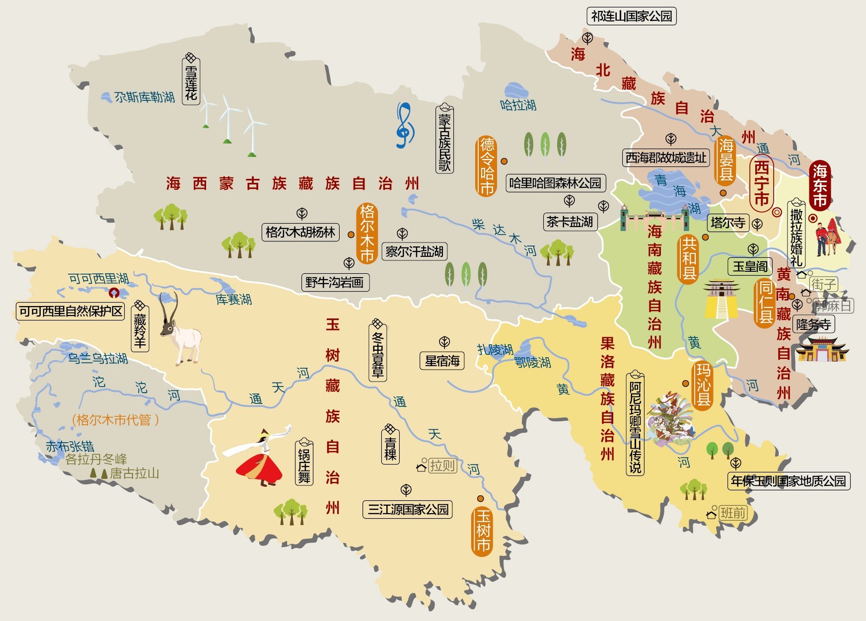 青海为啥不是自治区,青海是省级行政区吗