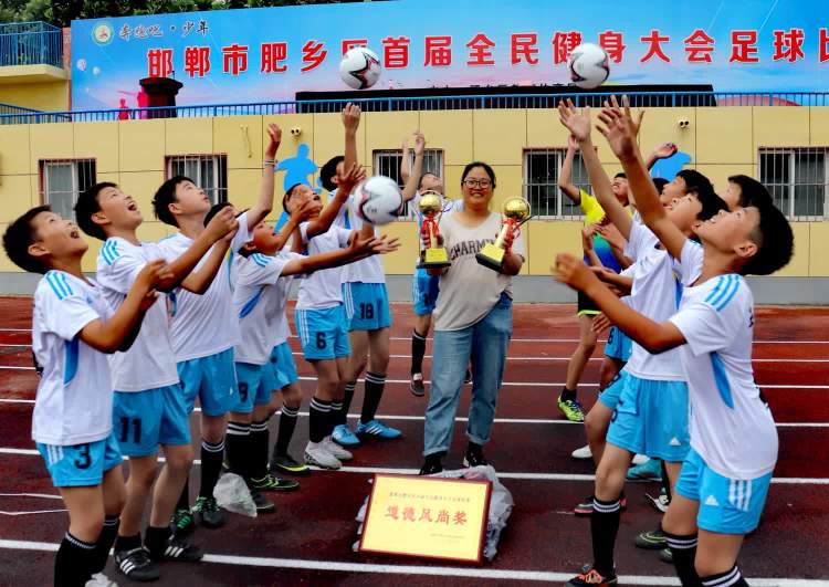 肥乡区王庄小学四连冠,肥乡区王庄小学足球比赛