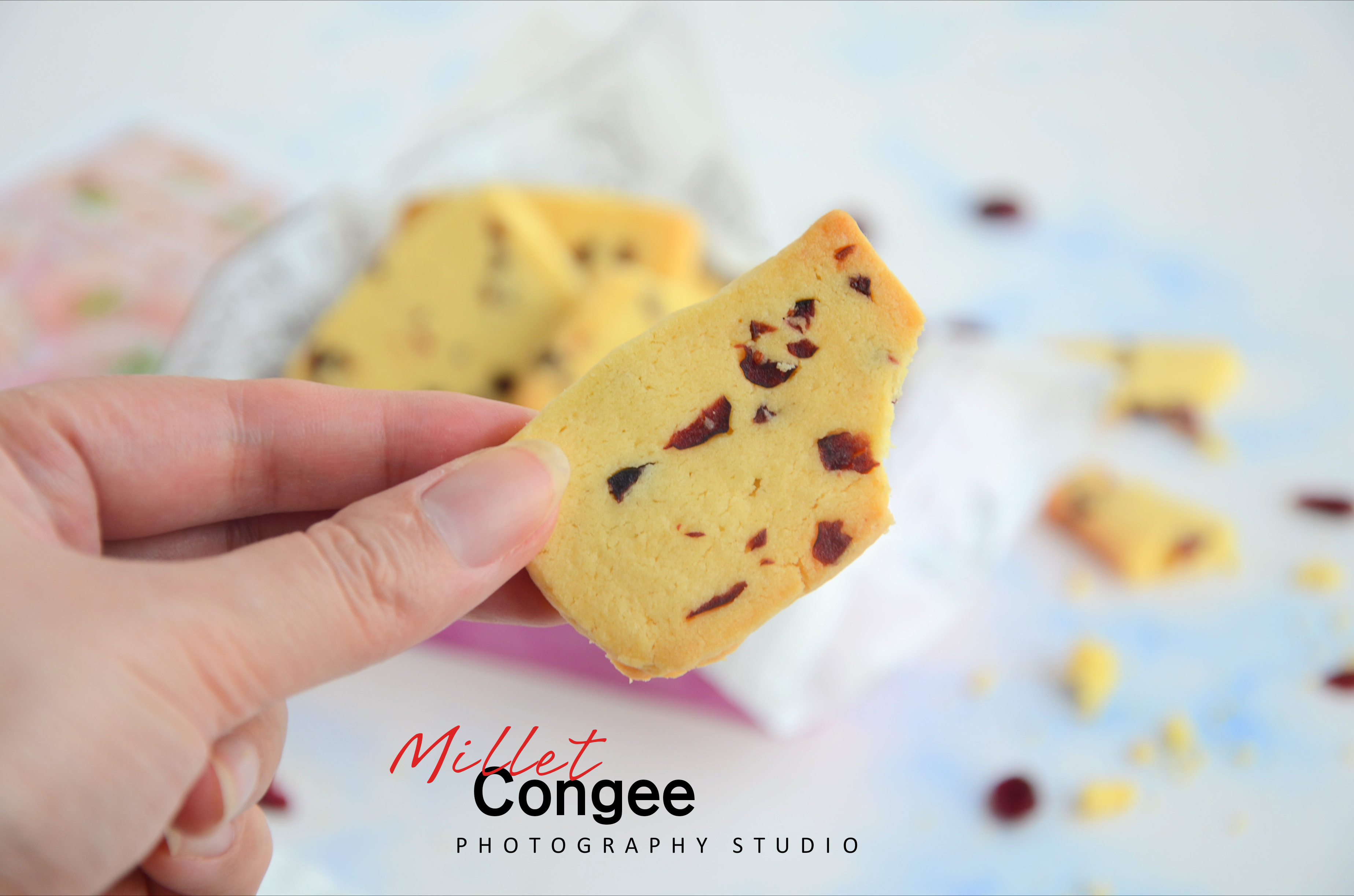 一学就会的蔓越莓曲奇饼干,酥脆简单的蔓越莓饼干