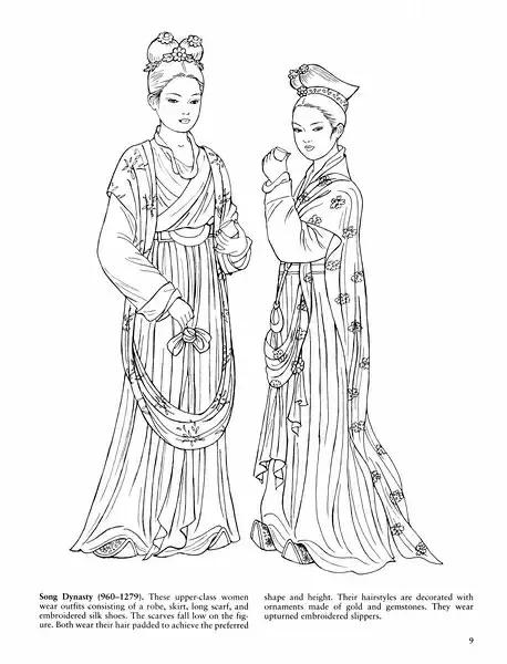 历朝历代服饰,历朝历代女性服饰妆容