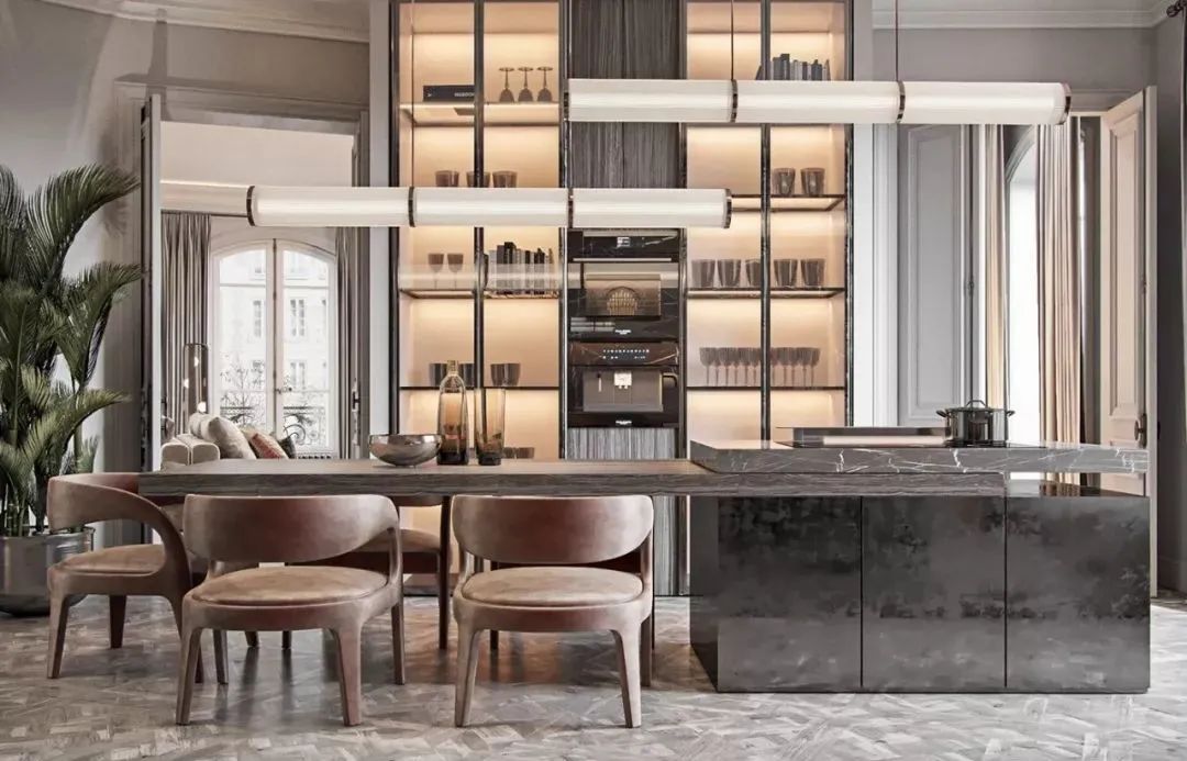 200方大平层法式轻奢装修风格,高品位的奢华大平层你值得品鉴