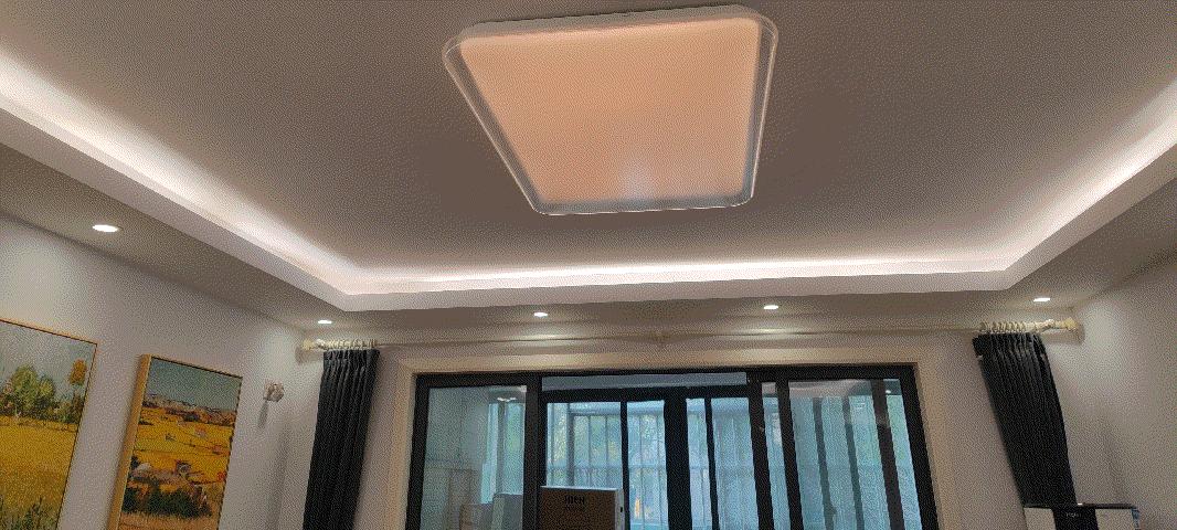 小户型也没有必要做全屋智能灯光,二手房客厅灯光改造