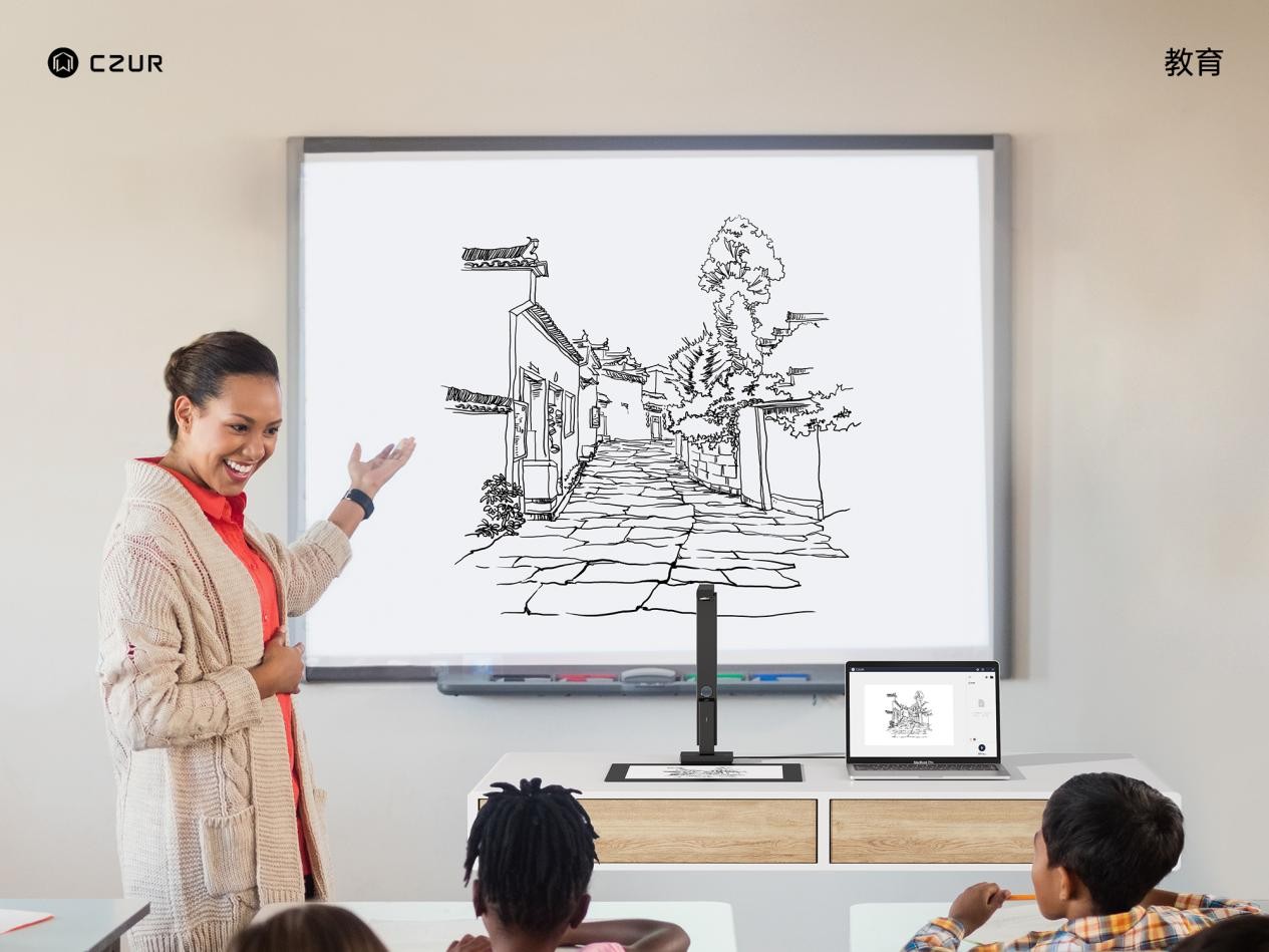 成者,CZUR发布新品极匠Lens系列高拍仪，支持扫描拍摄一机两用