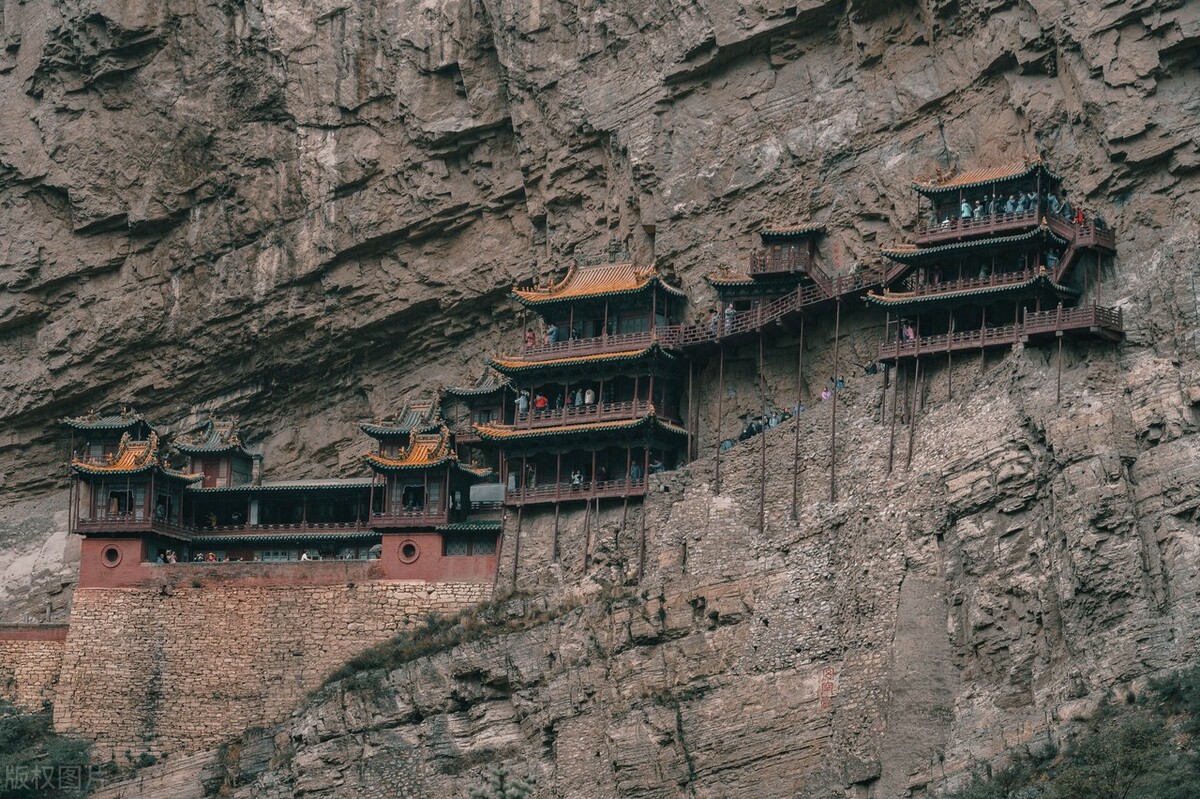 山西恒山悬空寺简介,山西恒山风景名胜区