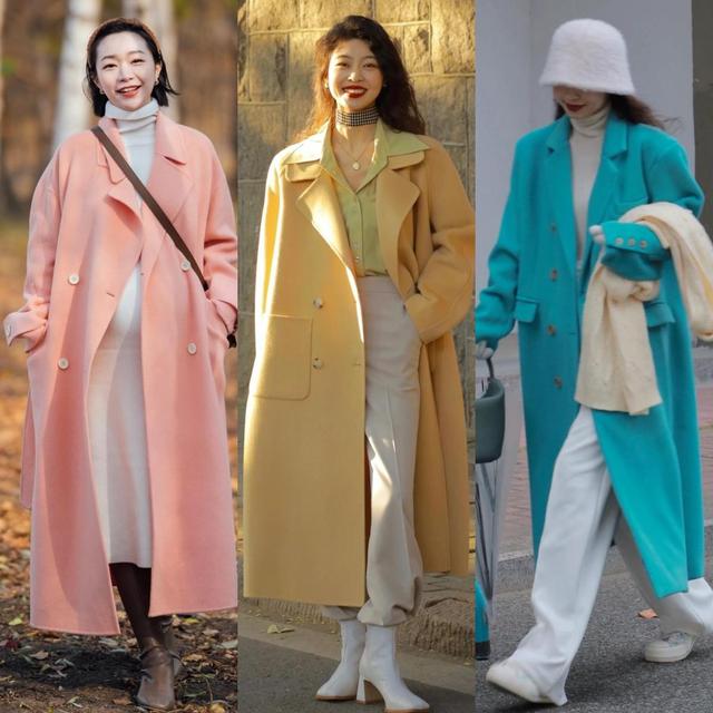 穿大衣穿什么颜色好看,maxmara大衣101801选哪个颜色