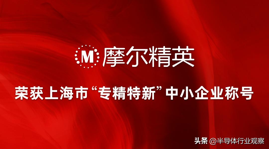 喜报｜摩尔精英再获上海市“专精特新”中小企业称号