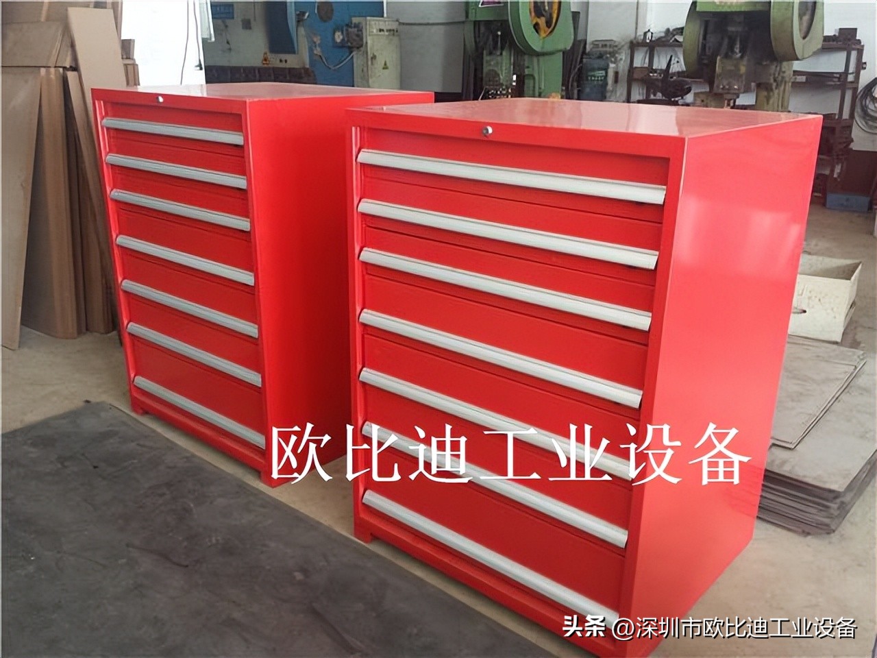 车间工具推车、五金工具周转车生产厂家双层手推车