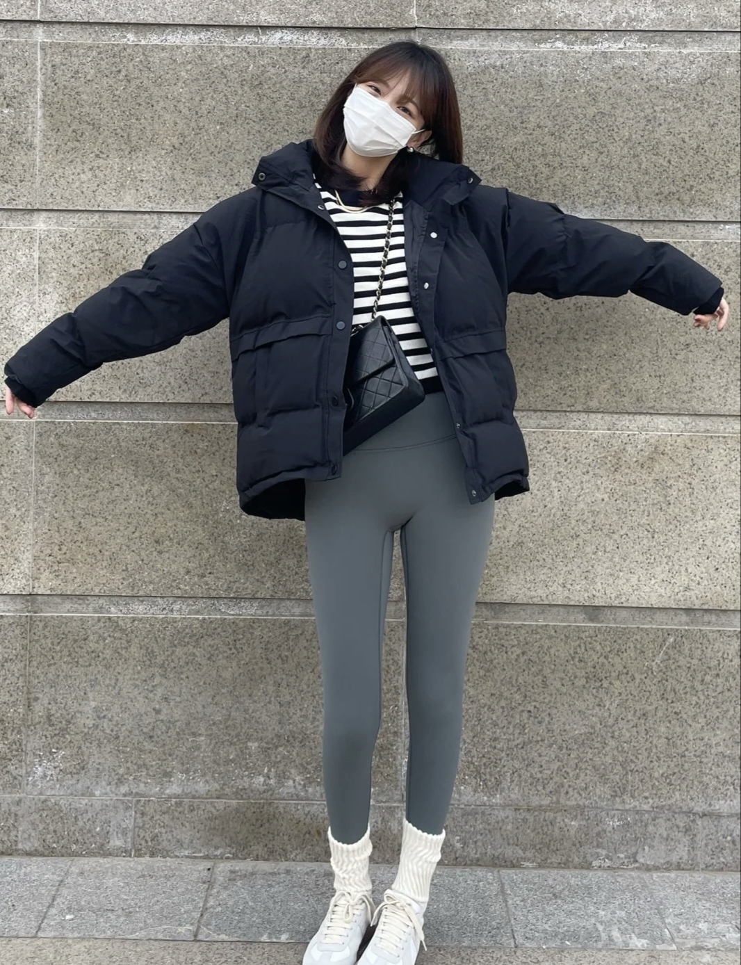 瑜伽裤穿出自然不做作风情,瑜伽裤穿出高级感