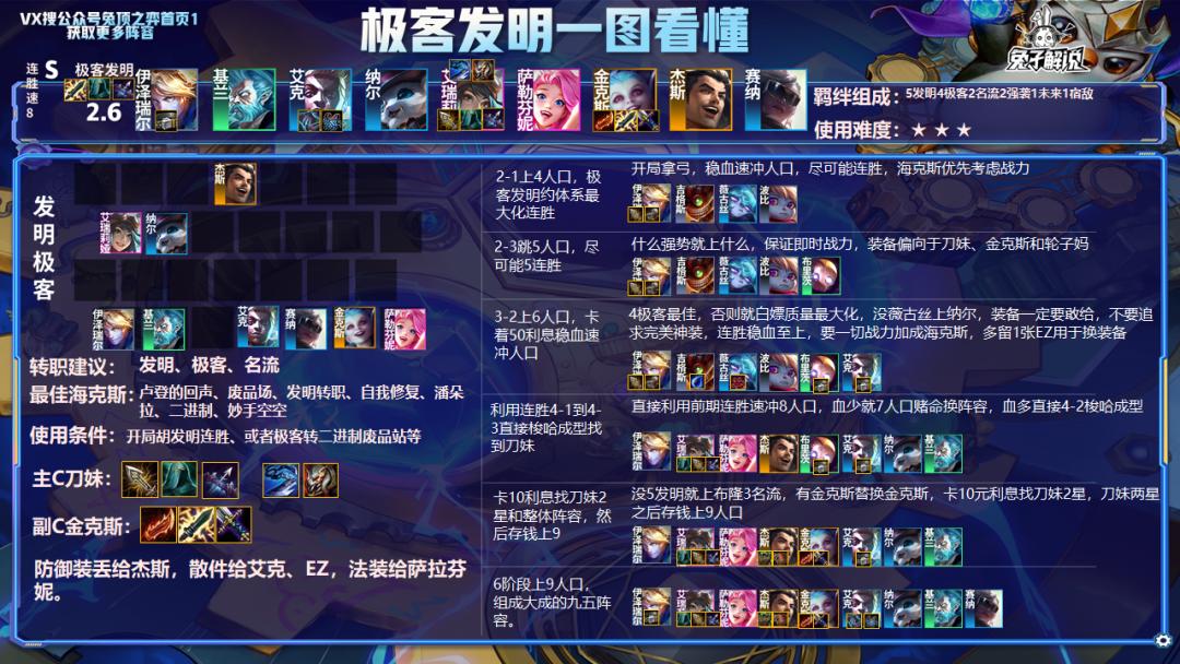 「S级发明九五」版本最强刀妹没有卡？内卷的三种最强变化