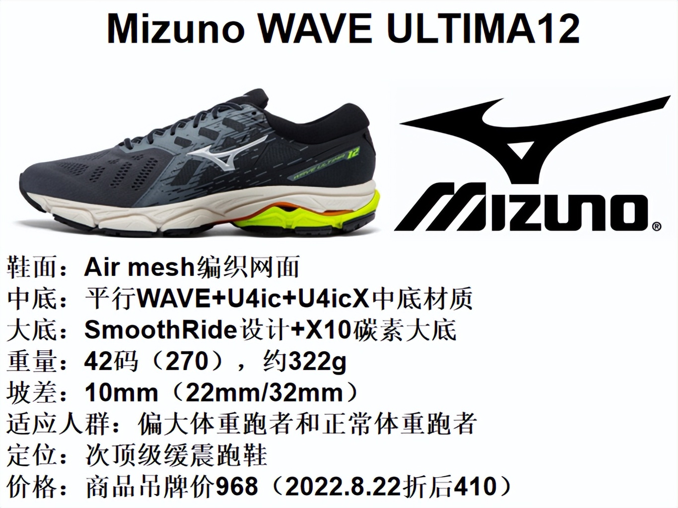 2023美津浓跑鞋矩阵,美津浓跑鞋矩阵aero20