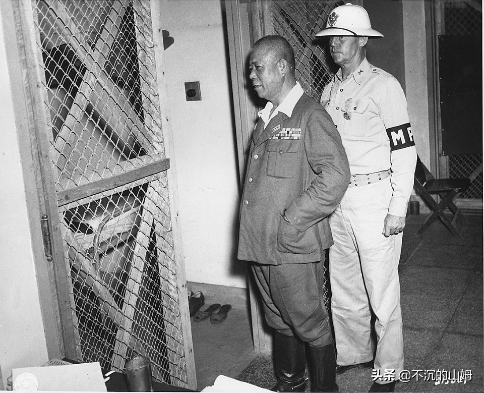 日本陆军司令松井石根进入南京城,日本关东军总司令和石井四郎