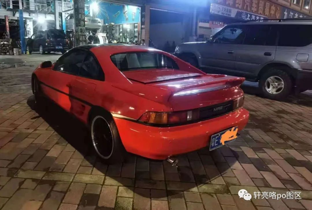 1986年丰田mr2超跑长什么样,第一代丰田mr2图片
