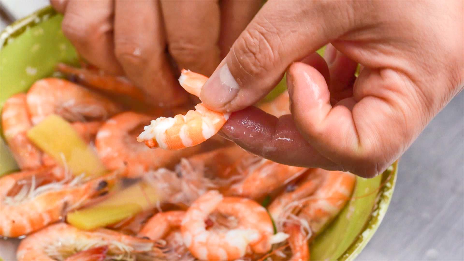 年夜菜灯笼虾的做法,灯笼虾的做法大全图解