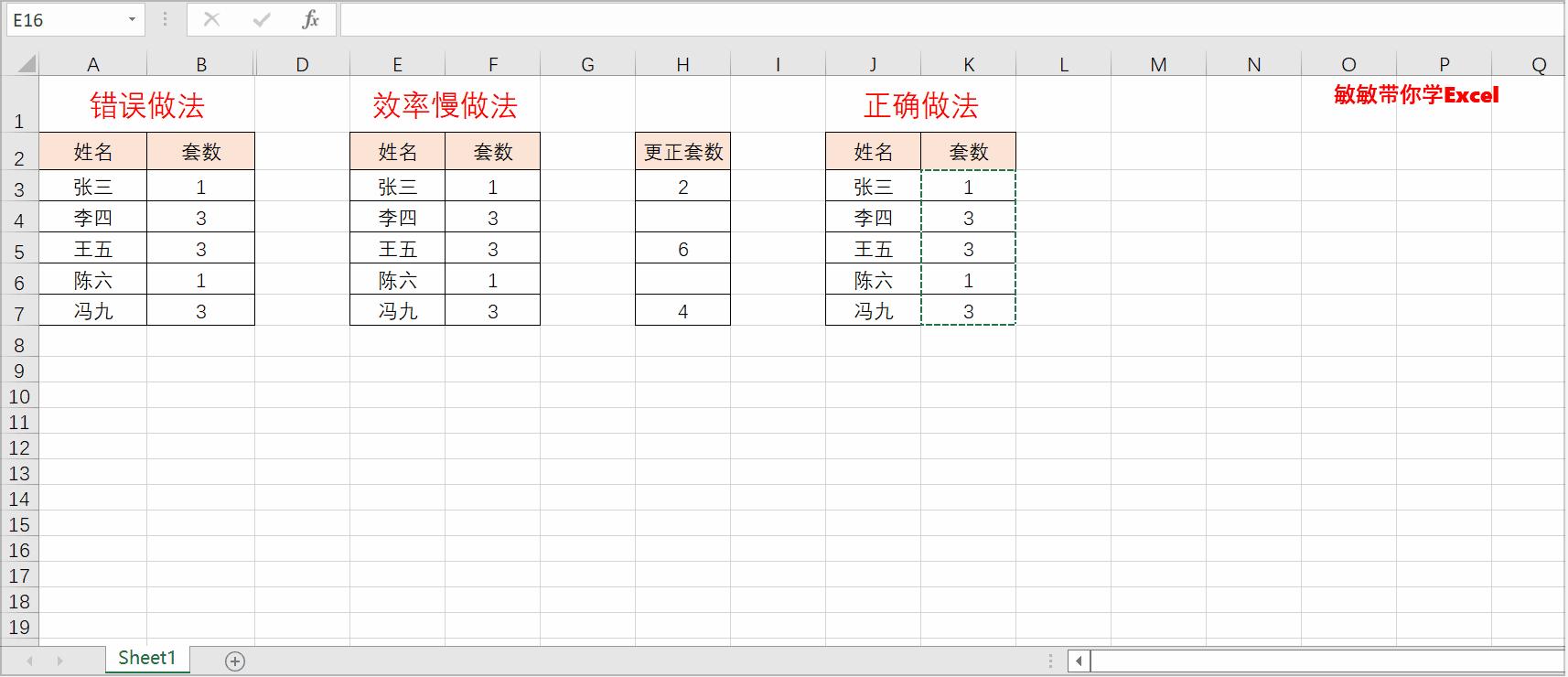 excel中复制粘贴竟有这么多用法,excel6种复制粘贴方法
