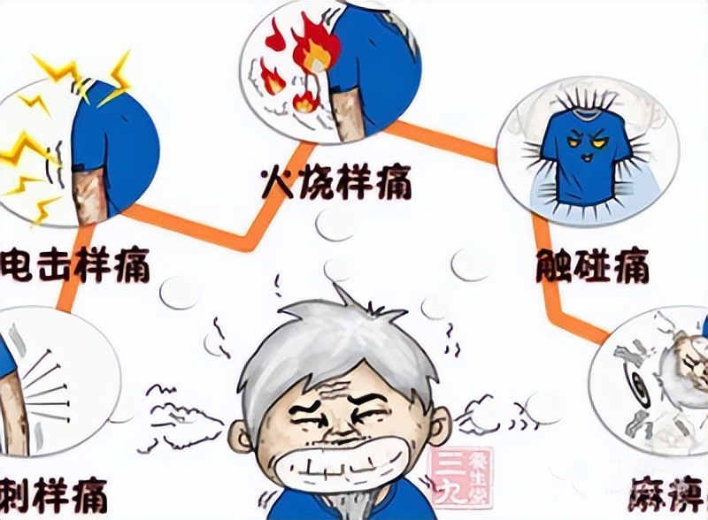 有一种疼痛就是带状疱疹的痛,疼痛难忍的疱疹