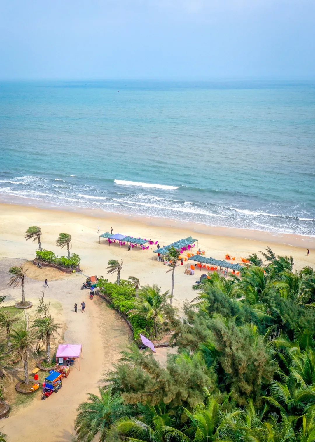 江东打卡｜漫步十里金滩看江东海天一色