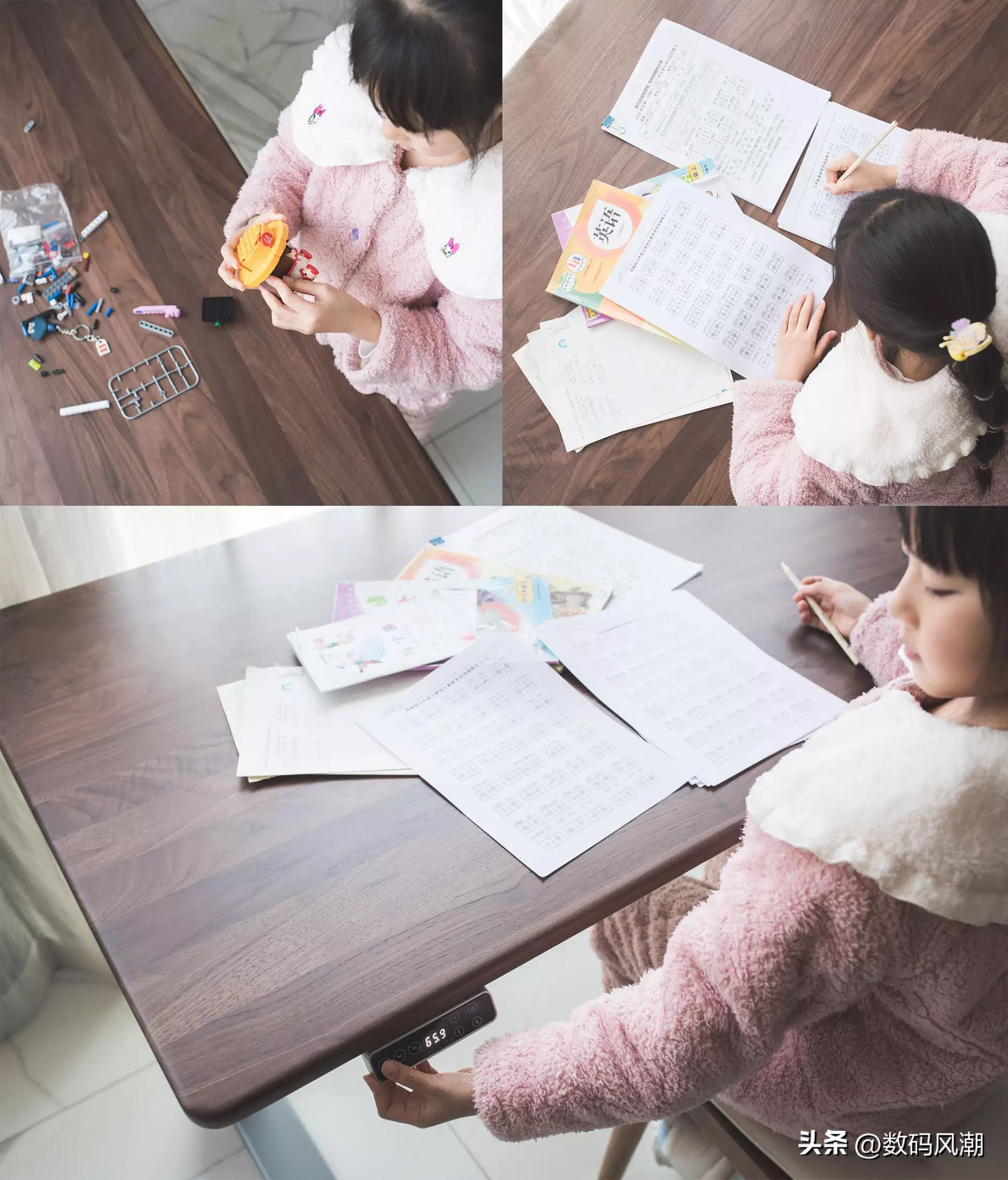 乐歌升降桌灰胡桃木,乐歌e5-n黑胡桃木色电动升降桌